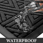 Yimobra Extra Large Door Mat 60x32, All-Weather Waterproof Non-Slip Welcome - Image 7