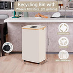 efluky Recycle Bins for Kitchen 100L, Recycling Bin - Image 2
