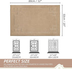 BEQHAUSE Door Mat 20" x 32", Non-Slip Door Mats Indoor Entryway Rugs Washable - Image 2