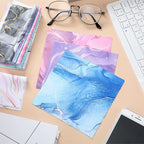 Sinmoe 20 Pcs Microfiber Cleaning Cloth Cute Marble Design Microfiber Cloth - Image 7