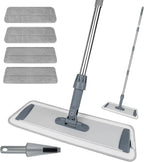 Microfiber Flat Mop for Floor Cleaning by Silkyhose