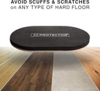 Felt Furniture Sliders Hardwood Floors X-PROTECTOR – 4 PCS 9 1/2 inch Furniture - Image 3