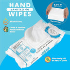 24 Pack Hand Sanitizing Wipes, Fresh Scent, Lint Free & Durable - Image 4