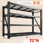Bepatio 9400LBS Garage Shelving Heavy Duty 67.6W Storage Shelves Adjustable - Image 3
