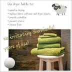 Three by Three Seattle Felt·Like·it!™ Wool Dryer Balls + Storage Bin: Reduce - Image 3
