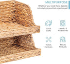 VATIMA Water Hyacinth Storage Baskets - Image 5
