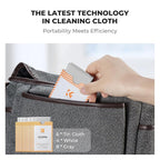 K&F CONCEPT 12 Pack Lens Cleaning Cloth | Microfiber Cleaning Cloth | Glasses - Image 6