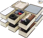 Cupic Cupid Drawer Organizer, Dresser Organizers, Foldabe Drawer Organizer by Unknown