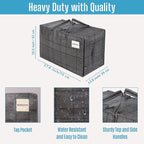 VENO 10 Pack Moving and Storage Bags, Heavy Duty, Alternative to Moving Boxes - Image 3