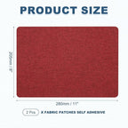 PATIKIL 8x11 Inch Linen Repair Patches - Image 2