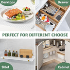 Shelf Liners, Non-Adhesive Drawer Liner, Waterproof & Oil-Proof Kitchen Cabinet - Image 6