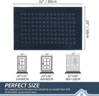BEQHAUSE Waffle Door Mats Indoor 20"x32", Dog Mat - Image 2