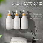 MaisoNovo Shampoo and Conditioner Dispenser - Image 3