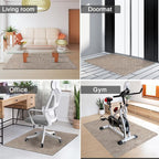 Placoot Desk Chair Mat for Hardwood Floor Corduroy Surface 1/6" Thick 55"x35" - Image 6