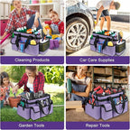 Cleaning Caddy Bag, Large Cleaning Supplies Organizer - Image 6