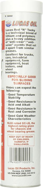 Lucas Oil 10005 Red 'N' Tacky Grease - Image 3
