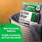 Rockin' Green Active Wear Travel Laundry Detergent Sheets Unscented - Image 3