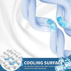 Sunflower Full Chill Soft Cooling Mattress Pad, Full Size, Waterproof, Deep - Image 2