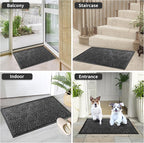 Yimobra Large Door Mat 36x24, All-Weather Waterproof Non-Slip Welcome Matt - Image 9