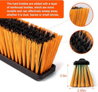 24”Push Broom Brush for Floor Cleaning - Image 2