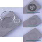 2 Pcs Water Absorbing Stone Trays, Kitchen/Bathroom Sink Soap Dish, Diatomite - Image 9
