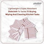 AMOUR INFINI Kitchen Dish Cloths Set of 8 - Image 7