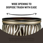 Decorative Trash Can for Bathroom, Office & Bedroom - Image 4