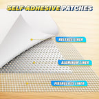 DIYSELF 16 Pieces Drywall Repair Kit Spackle Wall Repair Drywall Patch Kit Wall - Image 4