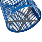 Global Industrial Outdoor Diamond Steel Trash Can - Image 7