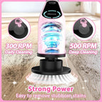 Electric Spin Scrubber, Cordless Cleaning Brush, Shower Scrubber - Image 3