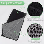 SINLAND Microfiber Dish Cloth for Washing Dishes Dish Washing Rags Best Kitchen - Image 3