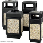 Safco Canmeleon Trash Can, 30 Gallons, Indoor and Outdoor Use, Durable & - Image 3