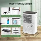 Shinco 86 Pints Dehumidifier for Home and Basements, 5000 Sq.Ft Dehumidifiers - Image 5