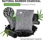 20Pack Activated Charcoal Odor Absorber, Odor Eliminator - Image 2