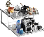 HOLDN’ STORAGE Two Tier Pull Out Cabinet Organizer, Individual Sliding Drawers by HOLDN%E2%80%99STORAGE