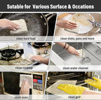 Dish Rags for Washing Dishes 8 Pack Multipurpose Wire Miracle Cleaning Coths - Image 5