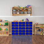 Wood Designs Cubby Storage Bin, Heavy Duty Plastic Containers - Image 6
