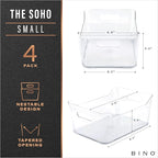 BINO | Plastic Organizer Bins, Small - Image 2