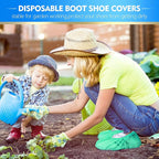 Zhanmai 300 Pack Disposable Shoe Covers Non Slip Disposable Large Foot Booties - Image 5