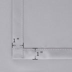 BGment Light Grey Blackout Curtains 45 Inches Length - Image 6
