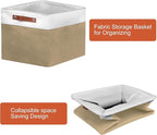 11in Open Fabric Storage Basket - Image 6