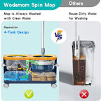 Mop and Bucket with Wringer Set - Image 2