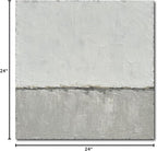 NANKAI art Hand-painted abstract canvas wall art featuring a minimalist design - Image 9