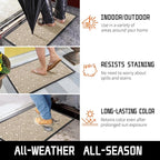 Yimobra Door Mat, Outdoor Indoor Entrance Welcome Mat, Heavy Entry Front Door - Image 7