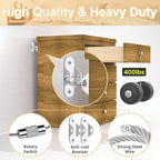 Furniture Anchors for Baby Proofing & Pet Protecting, Furniture Straps Anti Tip - Image 3