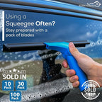 Kleen Handler Pack of 30 Professional 14” Window Washing Squeegee Blades - Image 4