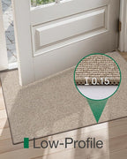 LUMI Indoor Door Mat 36"x56", Ultra Thin Low Profile Non-Slip Doormat - Image 4