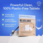 BLUELAND 100% Plastic-Free Dishwasher Detergent Tablets, Starter Set, Free & - Image 2