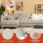 PATIKIL 70x6.2 Inch Linen Repair Tape, Repair Fabric Patch Self Adhesive Couch - Image 3