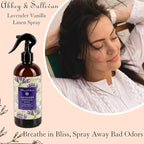 Abbey & Sullivan Odor Eliminating and Refreshing Linen and Room Spray, Lavender - Image 4